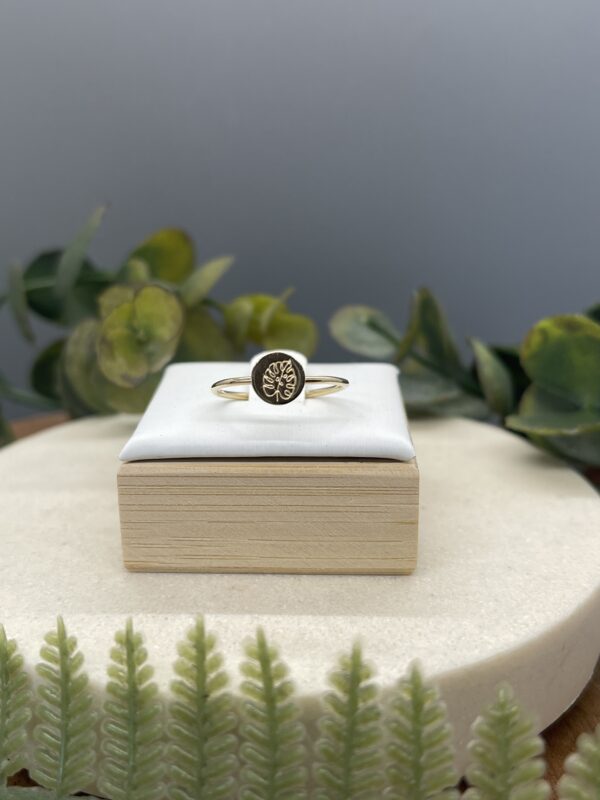 Claire Monstera Ring - Image 2